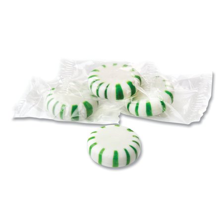 OFFICE SNAX Candy Assortments, Spearmint Candy, 1 lb Bag 00655